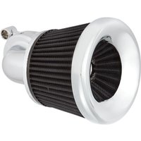 600-031 - Arlen Ness Velocity 90° Air Cleaner Kit For Harley Davidson FLHR 1584 2008 - Chrome