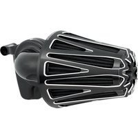 600-082 - Arlen Ness Monster Sucker Air Cleaner For Harley Davidson FLD 1690 2012-2013 - Black