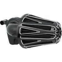 600-083 - Arlen Ness Monster Sucker Air Cleaner For Harley Davidson XL 1200 C 1996-2020 - Black