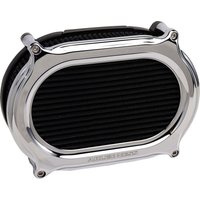 600-185 - Arlen Ness Stage II Air Filter Kit For Harley Davidson FLFBS 1868 2018-2024 - Chrome