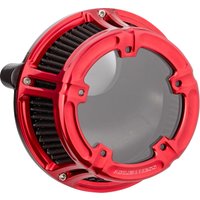 600-241 - Arlen Ness Method Clear Series Air Cleaner For Harley Davidson FLHX 1923 2024-2026 - Red