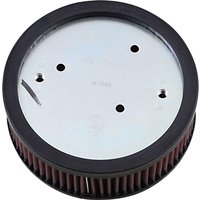 18-040 - Arlen Ness Replacement Big Sucker Stage 1 Air Filter For Harley Davidson XL 1200 C 1996-2020 - Black/Red
