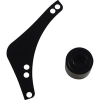 600-052 - Arlen Ness Replacement Breather Bolt Cover Plate For Harley Davidson FLDE 1750 2018-2020 - Black