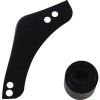 600-054 - Arlen Ness Replacement Breather Bolt Cover Plate For Harley Davidson FLDE 1750 2018-2020 - Black
