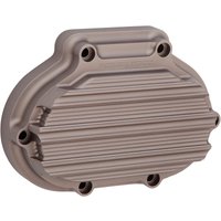 Image of 03-815 - Arlen Ness 10-Gauge Transmission Side Cover For Harley Davidson FLD 1690 2012-2013 - Titanium Anodized