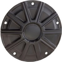 Image of 700-016 - Arlen Ness 10-Gauge Derby Cover For Harley Davidson FLD 1690 2012-2013 - Black Anodized