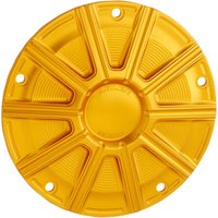 Image of 700-020 - Arlen Ness 10-Gauge Derby Cover For Harley Davidson FLD 1690 2012-2013 - Gold Anodized
