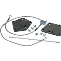 Image of 07-611 - Arlen Ness 3" Foot Control Extension Kit For Harley Davidson FLS 1690 2012-2014 - Aluminum/Black