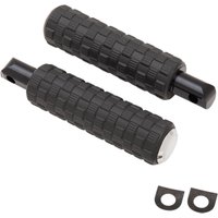 Image of I-1307 - Arlen Ness Fusion Footpegss For Indian Challenger 108 2020-2024 - Black/Chrome