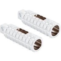 Image of 400-074 - Arlen Ness SpeedLiner Footpegss For Harley Davidson FLD 1690 2012-2013 - Chrome
