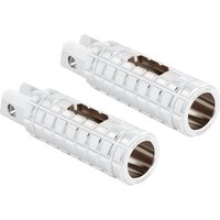 Image of 400-037 - Arlen Ness SpeedLiner Footpegss For Harley Davidson FLDE 1750 2018-2020 - Chrome