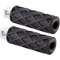 Image of 400-047 - Arlen Ness Diamond Foot Pegs For Harley Davidson FLD 1690 2012-2013 - Black
