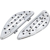 Image of 06-838 - Arlen Ness Deep Cut Floorboards For Harley Davidson FLD 1690 2012-2013 - Chrome