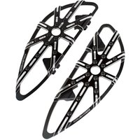 Image of 410-005 - Arlen Ness Adjustable Driver Floorboards For Harley Davidson FLDE 1750 2018-2020 - Black