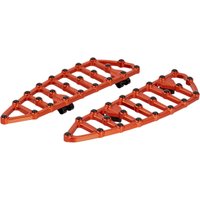 Image of 410-011 - Arlen Ness MX Billet Floorboards For Harley Davidson FLDE 1750 2018-2020 - Orange