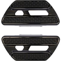 410-026 - Arlen Ness Method Passenger Floorboards For Harley Davidson FLD 1690 2012-2013 - Black