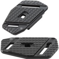 410-028 - Arlen Ness SpeedLiner Passenger Floorboards For Harley Davidson FLD 1690 2012-2013 - Black