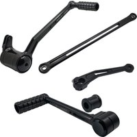 Image of 420-103 - Arlen Ness SpeedLiner Foot Control Kit For Harley Davidson FLH 1868 2021 - Black