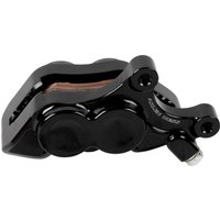 Image of 02-221 - Arlen Ness Ness Tech Four Piston Caliper For Harley Davidson FLH 1868 2021 Front Left - Black