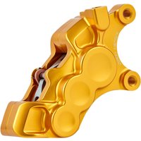 Image of 02-228 - Arlen Ness 6 Piston Caliper For Harley Davidson FLH 1868 2021 Front Right - Gold