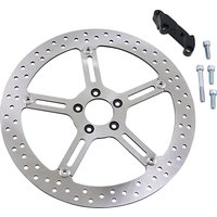 Image of 02-972 - Arlen Ness Big Brake Floating Brake Disc Kit For Harley Davidson FLD 1690 2012-2013 - Front