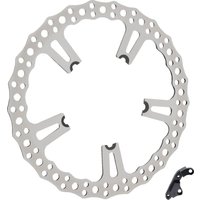 Image of 02-991 - Arlen Ness Big Brake Jagged Floating Brake Disc Kit For Harley Davidson FLD 1690 2012-2013 - Front Left