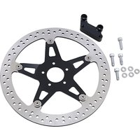 Image of 02-910 - Arlen Ness Big Brake Floating Brake Disc Kit For Harley Davidson FLHR 1584 2008 - Front Left