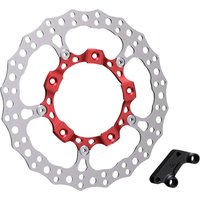 Image of 300-003 - Arlen Ness Big Brake 14" Full Floating Brake Disc Kit For Harley Davidson FLH 1868 2021 - Front Left