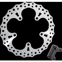 Image of 300-012 - Arlen Ness Jagged Floating Brake Disc For Harley Davidson FLHRXS 1868 2024 - Front