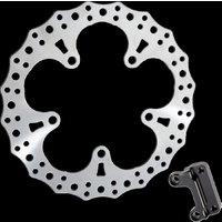Image of 300-013 - Arlen Ness Jagged Floating Brake Disc For Harley Davidson FLHRXS 1868 2024 - Front