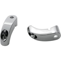 12-737 - Arlen Ness Custom Turn Signal Mounts For Harley Davidson FXD 1340 1995-1998 Fork Chrome