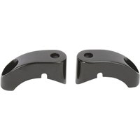 Image of 12-738 - Arlen Ness Custom Turn Signal Mounts For Harley Davidson FXD 1340 1995-1998 Fork Black