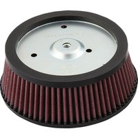 18-098 - Arlen Ness Replacement Air Filter for Big Sucker Stage 1 Air Cleaners For Harley Davidson FLHR 1450 1999-2003 - Black/Red/Silver