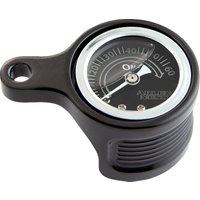 Image of 610-101 - Arlen Ness Method Oil Pressure Gauge For Harley Davidson FLDE 1750 2018-2020 - Black