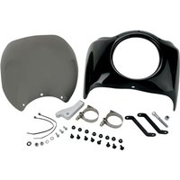 06-035 - Arlen Ness Direct Bolt-On Fairing For Harley Davidson FLS 1690 2012-2016 - Black/Smoke