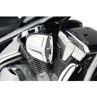 Image of 06-0225-SB - Cobra Air Cleaner Kit For Yamaha XVS 950 2009-2015 Venturi - Chrome