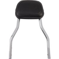 Image of 602-2001 - Cobra Detachable Backrest Kit For Harley Davidson FXSTSI 1450 EFI 2000-2003 - Chrome
