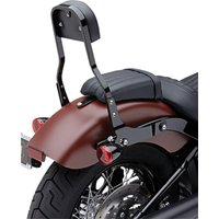 Image of 602-2044B - Cobra Detachable Backrest Kit For Harley Davidson FXDL 1690 2014-2017 - Black 356mm