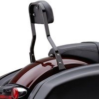 Image of 602-2051B - Cobra Detachable Backrest Kit For Harley Davidson FXLRST 1923 2022-2024 - Black 356mm