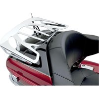 Image of 02-4469 - 02-4469 - Cobra Formed Luggage Rack - Kawasaki VN 1700 2009-2014 - Chrome