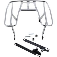 Image of 602-2630 - 602-2630 - Cobra Big Ass Detachable Wrap Around Rack - Harley Davidson FXDWGI 1450 EFI 2006 - Chrome