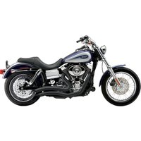 6227B - 6227B - Cobra Speedster Swept Short Exhaust System - Harley Davidson FXDWGI 1450 EFI 2006 - Black