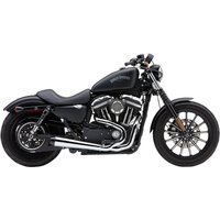 Image of 6473 - 6473 - Cobra El Diablo 2:1 Exhaust System - Harley Davidson XL 883 N 2014-2022 - Chrome