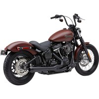Image of 6479B - Cobra El Diablo 2:1 Exhaust System For Harley Davidson FLHC 1750 2018-2022 - Black