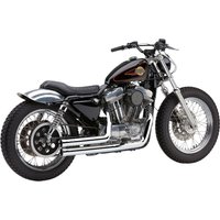 Image of 6701 - 6701 - Cobra Speedster 909 Exhaust System - Harley Davidson XLH 883 1986-2003 - Chrome