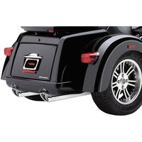 Image of 6301 - 6301 - Cobra Tri Glide Silencers - Harley Davidson FLHXXX 1690 Trike Street Glide 2010-2011 - Chrome