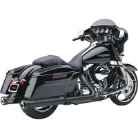 6109RB - Cobra Neighbor Hater Silencers For Harley Davidson FLTRXS 1868 2019-2023 - Raven Black