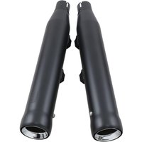 Image of 6086RB - 6086RB - Cobra Neighbor Hater Silencers - Harley Davidson XL 883 R Roadster 2014-2015 - Black