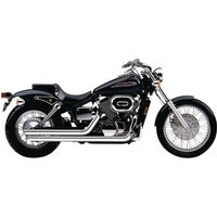 1924 - 1924 - Cobra Streetrod Slashdown Exhaust System - Honda VT 750 DC 2000-2003 - Chrome