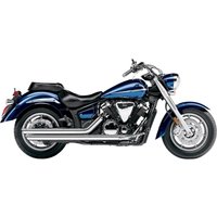 2825 - 2825 - Cobra Speedster Slashdown Exhaust System - Yamaha XVS 1300 CTF V Star Deluxe 2013-2017 - Chrome